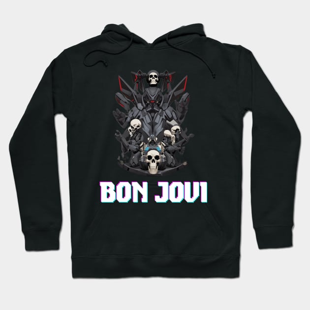 Bon Jovi Hoodie by Maheswara.Momocats